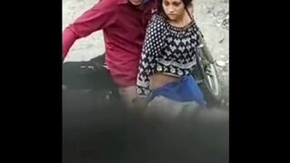 Voyeur Filming of Lovers Fucking in Public
