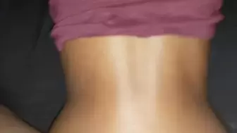 She bounced it on me than asked for it in the rear-end