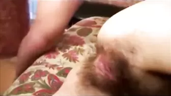 Hairy teen anal fucked