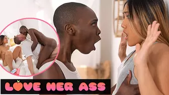 DEVIANTE - Japanese Japanese babe and gorgeous african Dark sweety get into a anal threesome with squirt climax