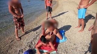 Anal facial party in Mykonos! Fuck me in the butt!
