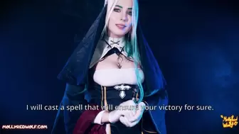 I lied to nun and she discipline me with pegging - MollyRedWolf