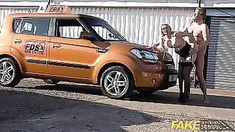 Fake Driving School Amber Jayne fucked by her husband