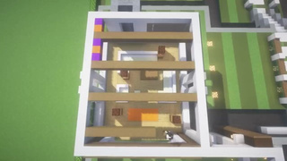 Minecraft: Modern Mansion Tutorial + Interior | Architecture Build