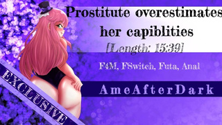 [Preview] A Futa Prostitute Overestimates her Capabilities