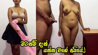 නැටුම් කරපු කෙල්ලො සැපම තමයි - I Spunk inside whore on a first date I Met - Sri Lanka