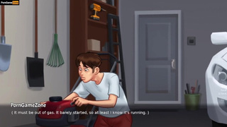 Summertime Saga Asian cartoon Sex Game Sex Scenes Gameplay Part three [18+] Game Download