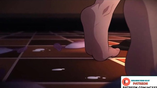 CYTE BUNNY CHICK HARD ANAL POKED AND GETTING CREAM-PIE - HENTAI ASIAN CARTOON 60FPS