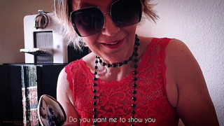 Stepmother Explains Anal Sex To Her Stepson - Full Anal Cream-pie - Cute Naughty Talk - English Subtitle