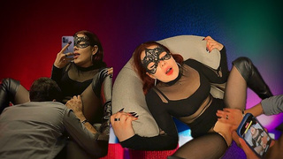 Skank in Leather Gets , Plowed & Creampied