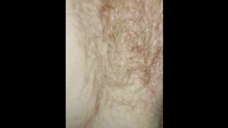 Perv Milf's Pee Diary: Hairy Pissing with a Big Anal Fart Both Holes Mega Close up