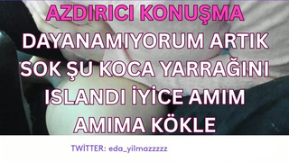 DAYANAMIYORUM ARTIK-SOK ŞU KOCA YARRAĞINI-DİRTY TALK-TURK MİLF-TURK PORNO-TURK İFŞA-İFŞA