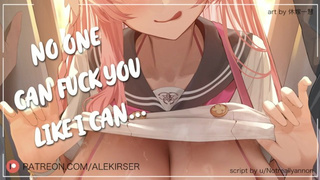 Your Dominant Yandere GF Ties You Up And Milks Your Penis~ | ASMR Audio Roleplay