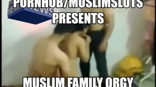 Muslim Family Orgy -- by Muslimsluts