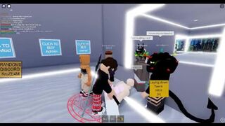 HOT ROBLOX BABE GETS BANGED, EVERYONE WATCHES!