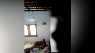 Sri Lankan Wife getting Fucked her Hubby - Spy Video by Neighbor Boy