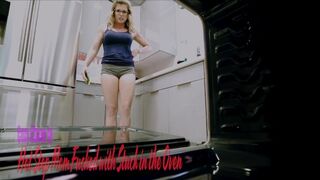 Plowed my Step Mom while she was Stuck in the Oven - Cory Chase