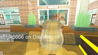 ROBLOX MOANING LADY S6LY GETS HAMMERED BY GIGANTIC BLONDE GUY!?! (PART two)