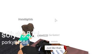 ROBLOX WHORE GETS POUNDED BY a ROGANGSTER!