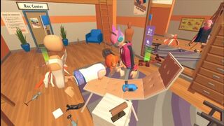 Rec Room gf Gets Hammered by E-man and Egg