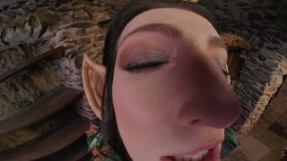 Night Elf Katy Rose Getting Her Behind Pounded In WOW Parody